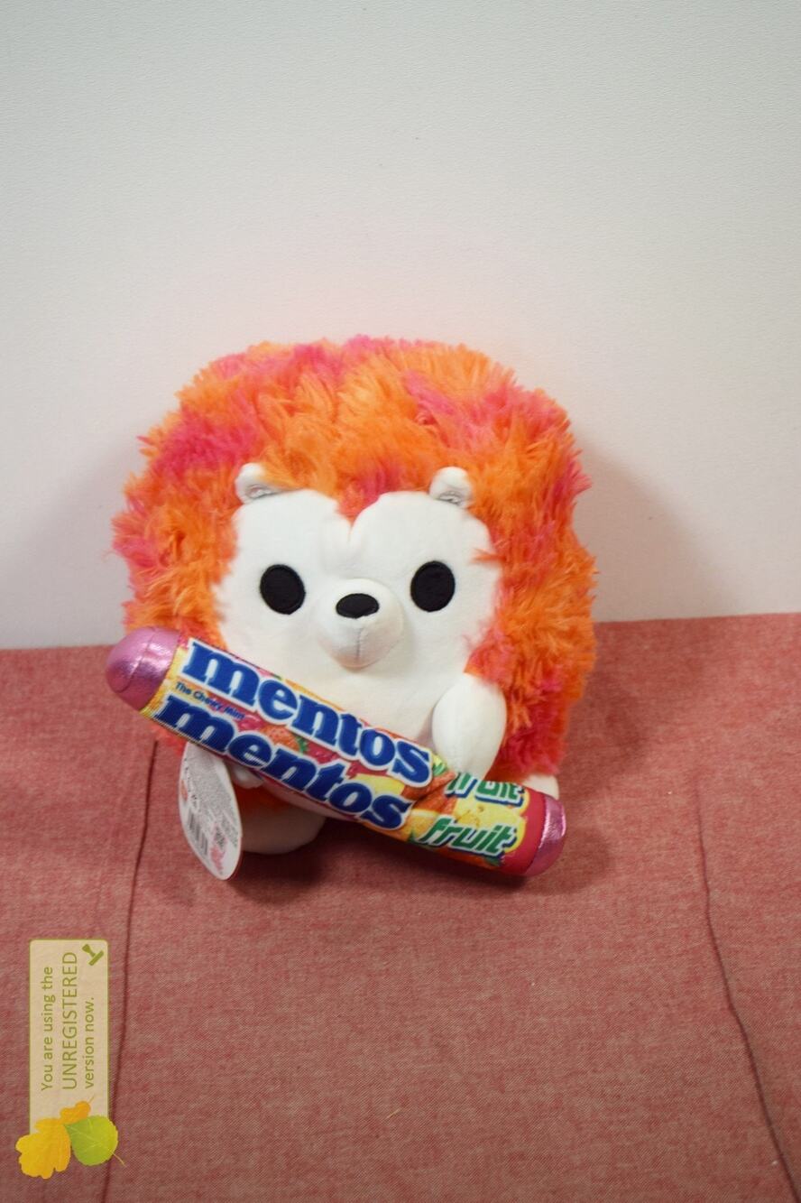 Snackles 8" Hedgehog and Mentos Plush